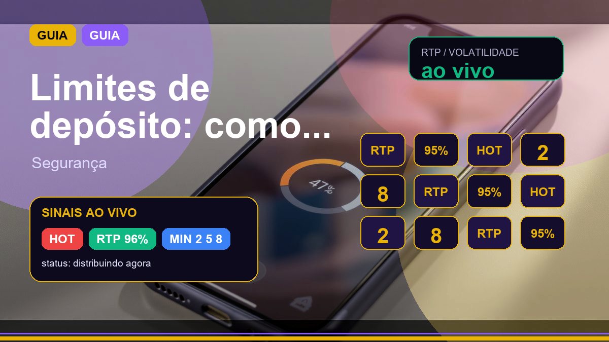 Controle de limite de deposito em aplicativo financeiro com grafico simples e seguro.