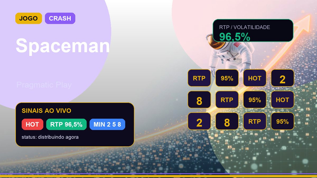 Astronauta estilizado flutuando sobre interface de multiplicador em jogo crash.